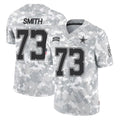 D.Cowboys #73 Tyler Smith Player Arctic Camo Salute to Service Limited Home Game Gdoa Stitched Jerseys