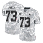 D.Cowboys #73 Tyler Smith Player Arctic Camo Salute to Service Limited Home Game Gdoa Stitched Jerseys