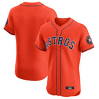 H.Astros ## Astros Blank Player Orange Home Limited Elite Gdoa Stitched Jerseys