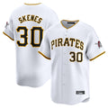 P.Pirates #30 Paul Skenes Player White Home Limited Fdoa Stitched Jerseys