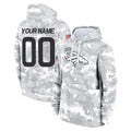 Custom D.Broncos Arctic Camo Salute to Service Hoodies Limited Any Name & Numbers Gdoa Stitched Jerseys