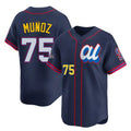 S.Mariners #75 Andres Munoz Player Navy Limited American League All-Star Edition Fdoa Stitched Jerseys