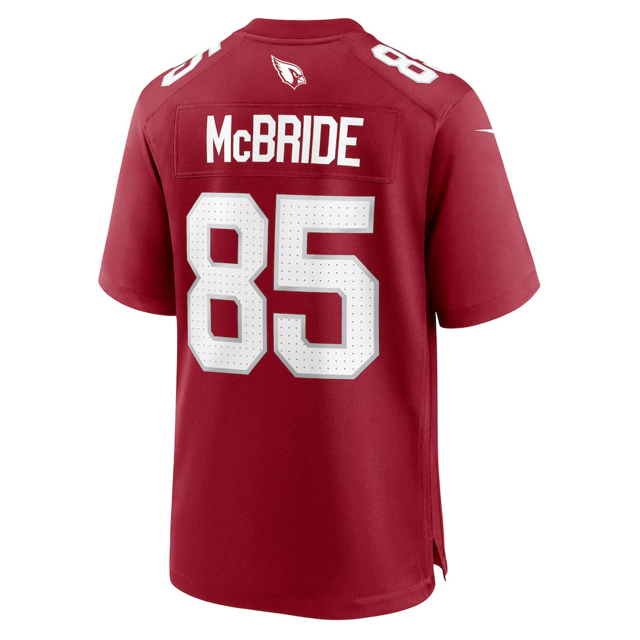 A.Cardinals #85 Trey McBride Player Cardinal Game Gdoa Stitched Jerseys