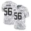 NY.Jets #56 Demario Davis Player Arctic Camo Salute to Service Limited Game Gdoa Stitched Jerseys