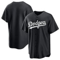 LA.Dodgers ## Dodgers Blank Player Black Pitch Fashion T-shirt Fdoa Stitched Jerseys