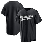 LA.Dodgers ## Dodgers Blank Player Black Pitch Fashion T-shirt Fdoa Stitched Jerseys
