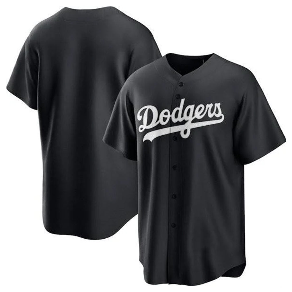 LA.Dodgers ## Dodgers Blank Player Black Pitch Fashion T-shirt Fdoa Stitched Jerseys