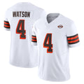 C.Browns #4 Deshaun Watson Player White Limited Vapor F.U.S.E. Alternate Game Gdoa Stitched Jerseys