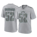 P.Eagles #52 Jonathan Greenard Player Gray Atmosphere Fashion Home Game Gdoa Stitched Jerseys