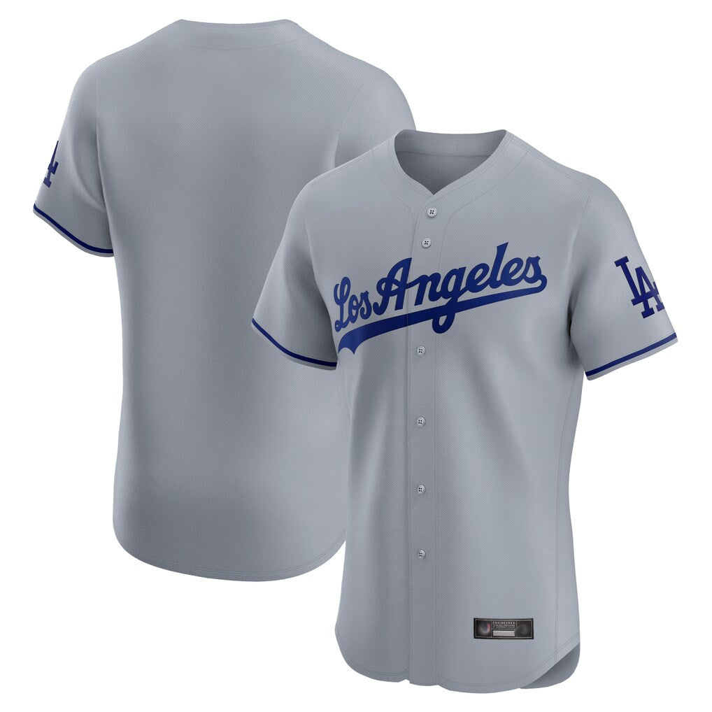 LA.Dodgers ## Dodgers Blank Player Gray Limited Elite Home Fdoa Stitched Jerseys