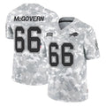 B.Bills #66 Connor McGovern Player Arctic Camo Salute to Service Limited Game Gdoa Stitched Jerseys