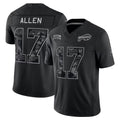B.Bills #17 Josh Allen Player Black Limited 2026 Salute to Service Home Game Gdoa Stitched Jerseys
