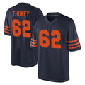 C.Bears #62 Joe Thuney Player Navy Blue Alternate Game Gdoa Stitched Jerseys
