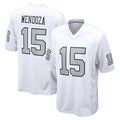 LV.Raiders #15 Fernando Mendoza Player White Limited Home Game Gdoa Stitched Jerseys