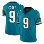J.Jaguars #9 Logan Cooke Player Teal Prowler Throwback Vapor F.U.S.E. Limited Home Game Gdoa Stitched Jerseys