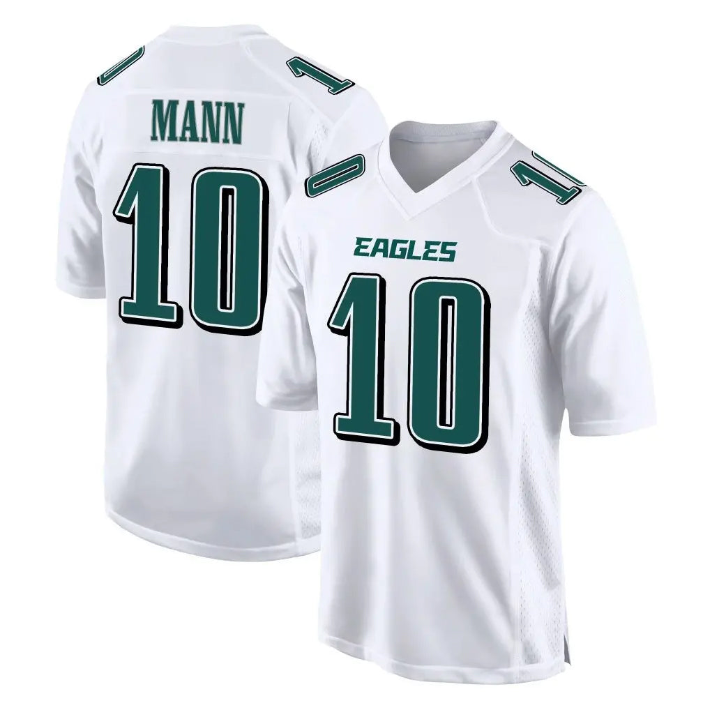 P.Eagles #10 Braden Mann Player White Tundra Fashion Home Game Gdoa Stitched Jerseys