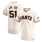 SF.Giants #51 Jung Hoo Lee Player Cream Home Limited Elite Fdoa Stitched Jerseys