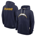 LA.Chargers ## Chargers Blank Player Navy LOGO Pullover Hoodies Home Game Gdoa Stitched Jerseys