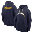 LA.Chargers ## Chargers Blank Player Navy LOGO Pullover Hoodies Home Game Gdoa Stitched Jerseys