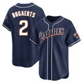 S.Diego Padres #2 Xander Bogaerts Player Navy Cooperstown Collection Limited Home Fdoa Stitched Jerseys