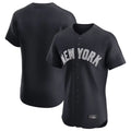 NY.Yankees ## Yankees Blank Player Navy Home Replica Elite Fdoa Stitched Jerseys