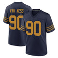 GB.Packers #90 Lukas Van Ness Player Navy The 1923 Classic Home Game Gdoa Stitched Jerseys