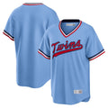 M.Twins ## Twins Blank Player Light Blue Road Cooperstown Collection T-shirt Fdoa Stitched Jerseys