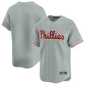 P.Phillies ## Phillies Blank Player Gray Home Limited Fdoa Stitched Jerseys