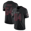 A.Falcons #54 Brandon Dorlus Player Black Impact Limited Game Gdoa Stitched Jerseys