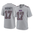 NY.Giants #17 Darnell Mooney Player Gray Atmosphere Fashion Limited Game Gdoa Stitched Jerseys