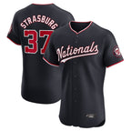 W.Nationals #37 Stephen Strasburg Player Navy Elite Fdoa Stitched Jerseys