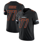 D.Broncos #77 Quinn Meinerz Player Black Impact Limited Game Gdoa Stitched Jerseys