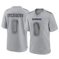 D.Cowboys #0 DeMarvion Overshown Player Gray Atmosphere Fashion Home Game Gdoa Stitched Jerseys