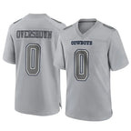 D.Cowboys #0 DeMarvion Overshown Player Gray Atmosphere Fashion Home Game Gdoa Stitched Jerseys