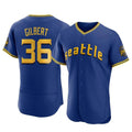 S.Mariners #36 Logan Gilbert Player Royal City Connect Home Limited Elite Fdoa Stitched Jerseys