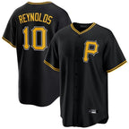 P.Pirates #10 Bryan Reynolds Player Black Alternate 2025 Home Game Fdoa Stitched Jerseys