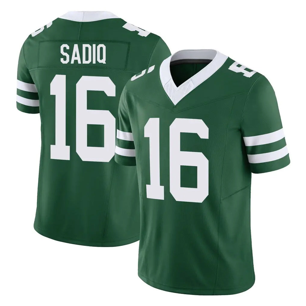 NY.Jets #16 Kenyon Sadiq Player Green Legacy Limited Vapor F.U.S.E. Home Game Gdoa Stitched Jerseys