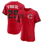 C.Reds #29 TJ Friedl Player Red 2026 City Connect Limited Elite Home Gdoa Stitched Jerseys