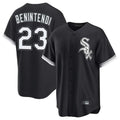 C.White Sox #23 Andrew Benintendi Player Black Home Game Gdoa Stitched Jerseys