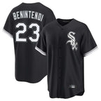 C.White Sox #23 Andrew Benintendi Player Black Home Game Gdoa Stitched Jerseys