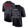 NE.Patriots #32 TreVeyon Henderson Player Carbon Fashion Limited Home Game Gdoa Stitched Jerseys