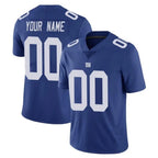 Custom NY.Giants Royal Limited Vapor Untouchable Home Game Any Name & Numbers Gdoa Stitched Jerseys