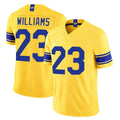 LA.Rams #23 Kyren Williams Player Gold Limited Classic Sol Vapor F.U.S.E.Home Game Gdoa Stitched Jerseys