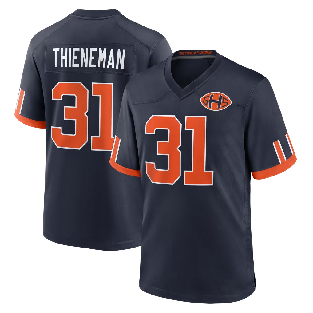 C.Bears #31 Dillon Thieneman Player Navy 2026 Rivalries Collection Home Game Gdoa Stitched Jerseys