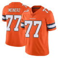 D.Broncos #77 Quinn Meinerz Player Orange Vapor Untouchable Limited Home Game Gdoa Stitched Jerseys