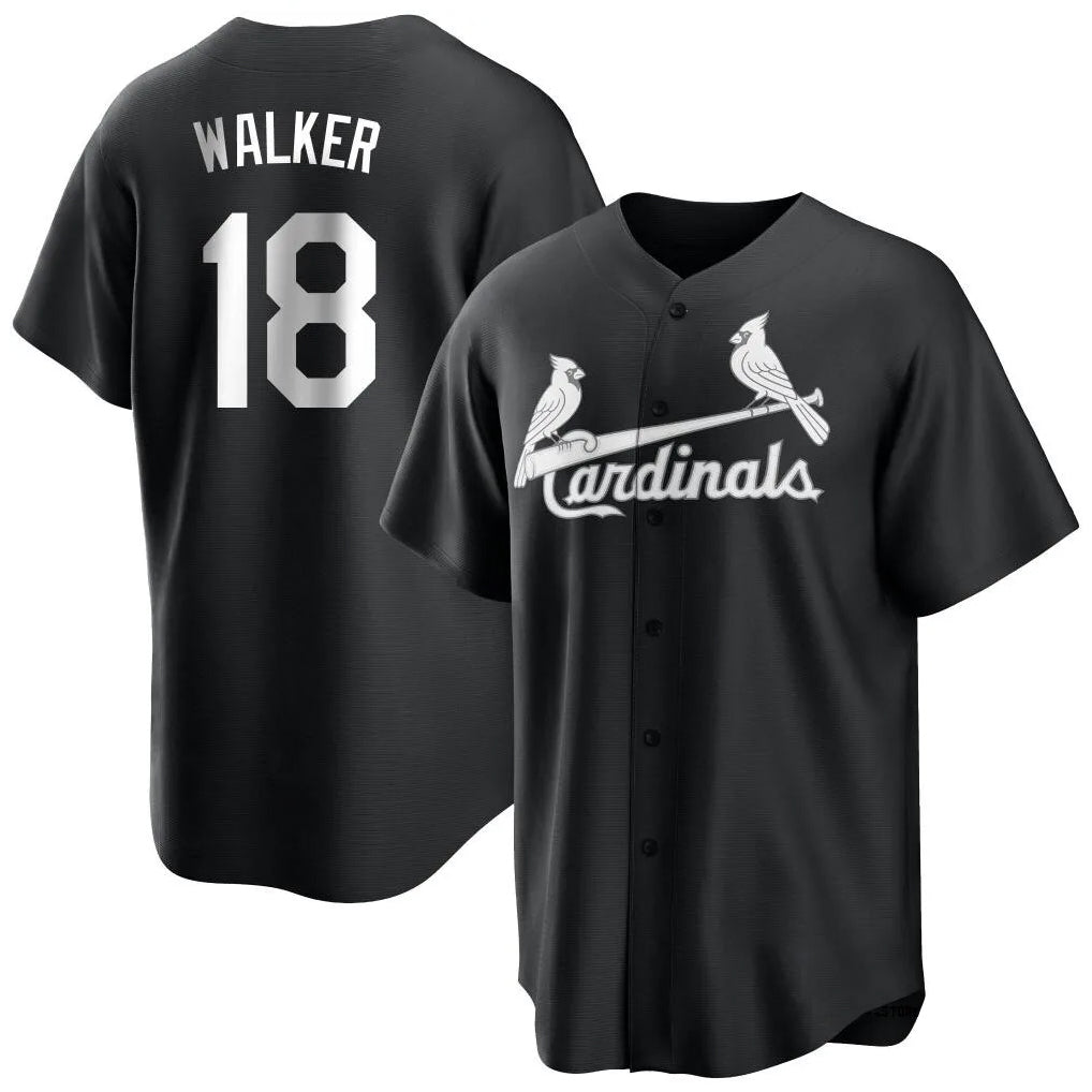 St. Louis Cardinals #18 Jordan Walker Player Black City Connect Home Limited Fdoa Stitched Jerseys