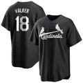 St. Louis Cardinals #18 Jordan Walker Player Black City Connect Home Limited Fdoa Stitched Jerseys