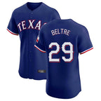 T.Rangers #29 Adrian Beltre Player Royal Home Limited Elite Fdoa Stitched Jerseys