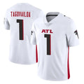 A.Falcons #1 Tua Tagovailoa Player White Vapor Untouchable Limited Home Game Gdoa Stitched Jerseys