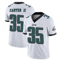 P.Eagles #35 Michael Carter II Player White Limited Vapor Untouchable Home Game Gdoa Stitched Jerseys